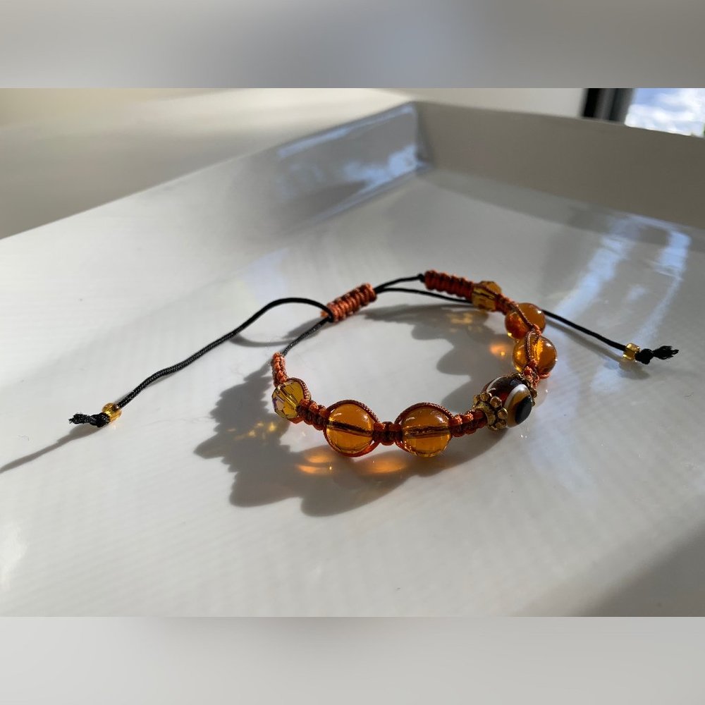 Swarovski Beaded Crochet Handmade Bracelet